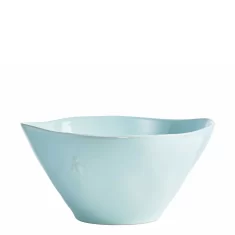 Abeille Blue ceramic bowl Ø26cm