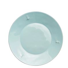Abeille Blue ceramic plate Ø21cm
