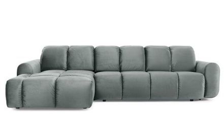 Corner sofa bed Bullet Befame 297x279x80 (102)cm