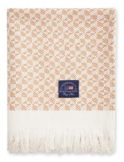 Pled Striped Structured Beige/White Lexington 130x170cm