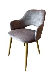 Krzesło z podłokietnikami Costa Oak Vogue 42x43x76cm
