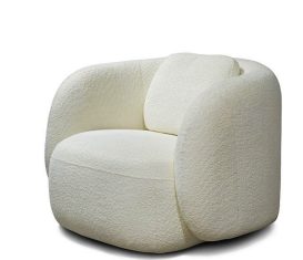 Domani Piumino Befame swivel armchair 105x95x81cm