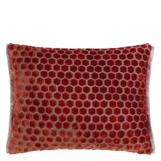 Coussin décoratif Jabot Pimento Designers Guild 40x30cm