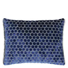 Poduszka dekoracyjna Jabot Cobalt Designers Guild 40x30cm