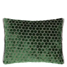 Coussin décoratif Jabot Emerald Designers Guild 40x30cm