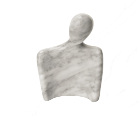 Figurine marbre Amore Grande 19x11x25,5cm