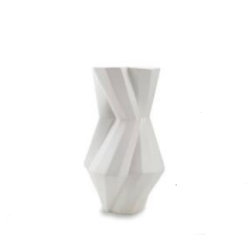 Wazon ceramiczny Bianco 23,8×23,8×44,8cm
