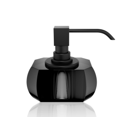 Soap dispenser Kristall Anthracite/Black decor walther bbhome