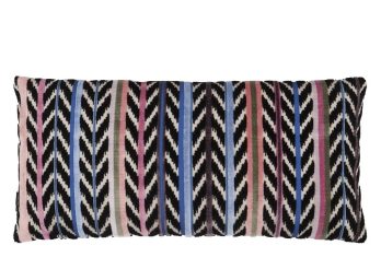Coussin décoratif Jaipur Stripe Azur Christian Lacroix 60x30cm