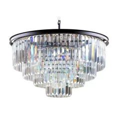 Odeon 81 Black AD chandelier 81x62cm