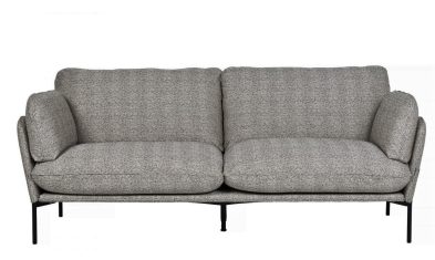 Καναπές Aldon 3 Chanel Mole MTI Furninova 224x93x87cm