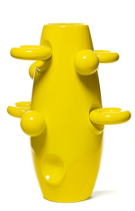 Wazon ceramiczny OKO Yellow Rocket Malwina Konopacka  ø19x42cm