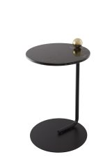 Castellum Black side table Ø40x60cm