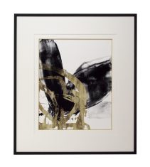 Grafika Vortex II Black&Gold 67x77cm