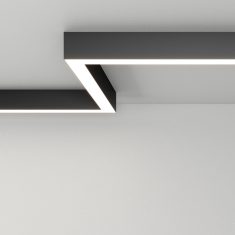 TRU LED-pinta-asennus AQForm-valaisin