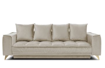 Sofa z funkcją spania Belavio Claude Befame 244x104x92cm bbhome