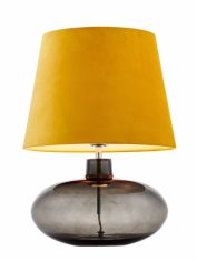 Lampa stołowa Sawa Graphit/Yellow Kaspa  Ø 38x55cm