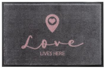 Love Lives Here Outdoor BBHome χαλάκι πόρτας 75x50cm