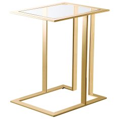 Hudson II Gold side table 50x40x60cm