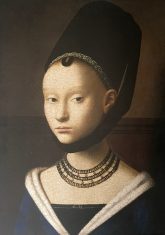 Portret van een jong meisje Petrus Christus 100x140cm
