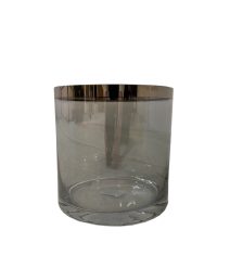 Empiro Fume Bague Or BBHome vase 15x15cm