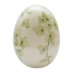 Dekorativt æg Ivy Majolica Nieborów 11cm