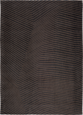 Geometric carpet SAN ANDREAS BLACK GOLD 9169 170x240cm