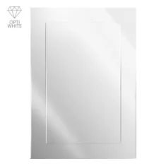 Καθρέφτης Modern Line Opti White GieraDesign 80x110cm