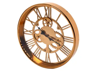 Zegar ścienny BBHome Gears Gold 36cm