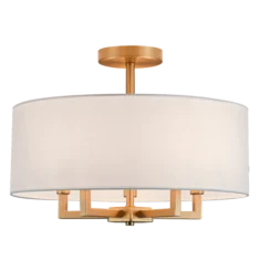 Lampa sufitowa Lille Gold XL. Cosmo Light 50x38cm