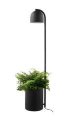 Lampa podłogowa Botanica XL.Black Kaspa 31,5x28x147cm
