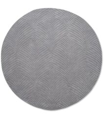 Dywan okrągły wełniany 3D FOLIA 2.0 ROUND COOL GREY 038904