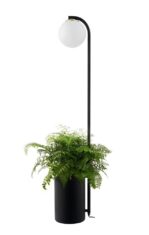 Lampa podłogowa Botanica Deco Black XL Kaspa 147cm