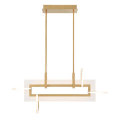Lampa wisząca Inizio M Gold Matt LED ES