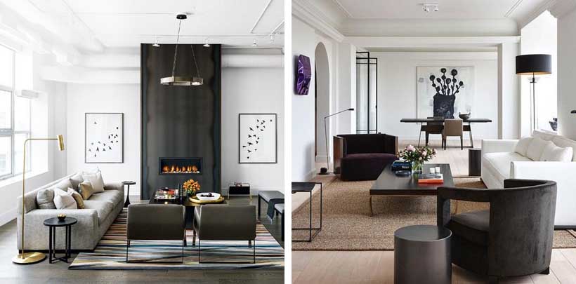Geometriset huonekalut moderniin sisustukseen
